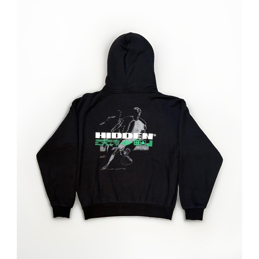 Hidden NY x Umbro Striker Hoodie Black Size L Brand Nee